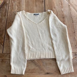 Don’t Ask Why, white sweater